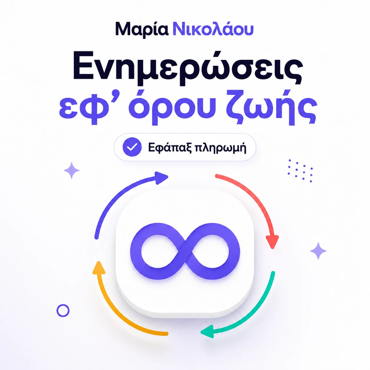 Ενημερώσεις εφ’ όρου ζωής
